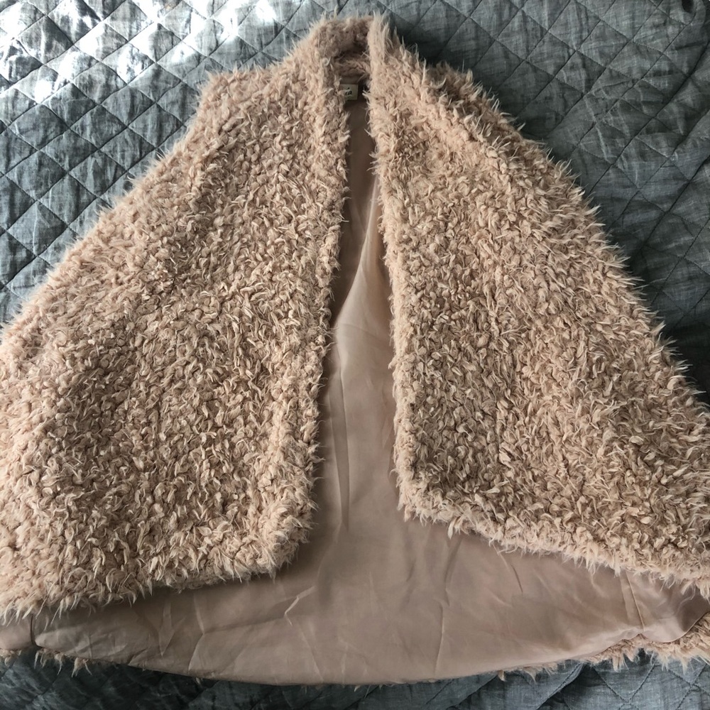 Fuzzy cardigan